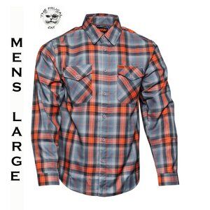 DIXXON FLANNEL - INFERNO Flannel Shirt - Men's Large